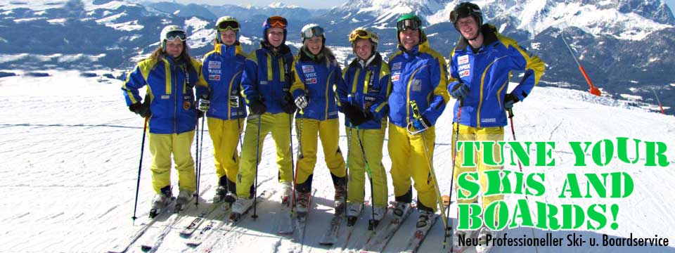 Eigenes Skischulgelände mit Lift